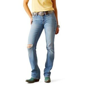 Ariat Women's Perfect Rise Nika Straight Leg Jeans Newport 10048271